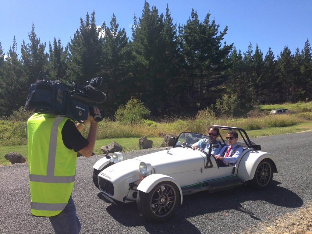 Lotus seven on TV